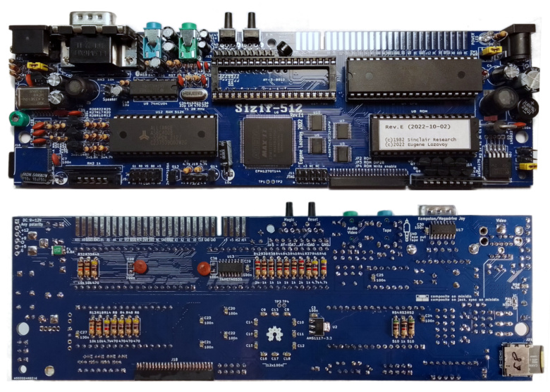 Sakuraページ Sizif 512 płytka PCB rev E1 klon ZX Spectrum - Sklep, Opinie